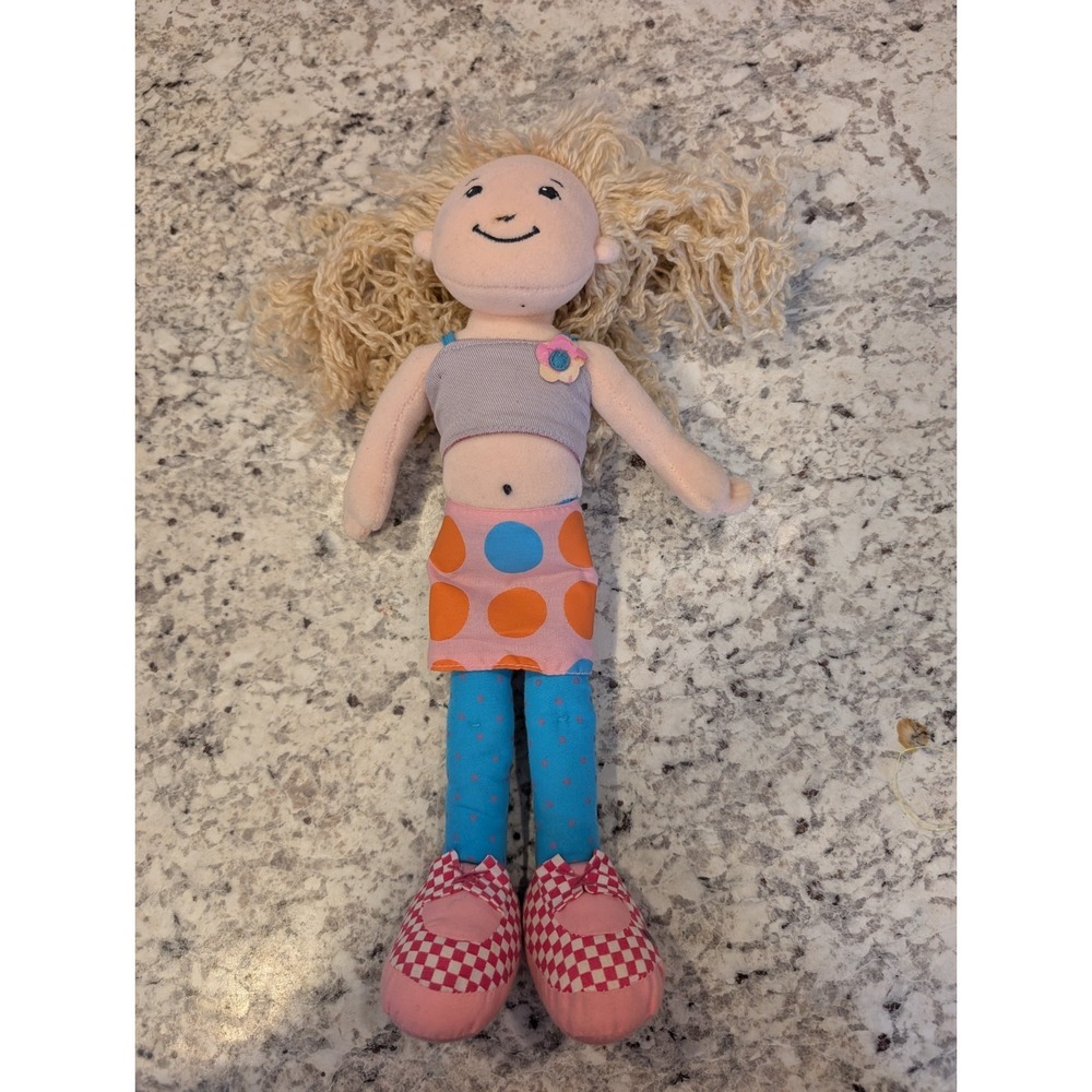 Vintage Groovy Girl Doll Plush Kelsey EUC 2001 Blonde Hair